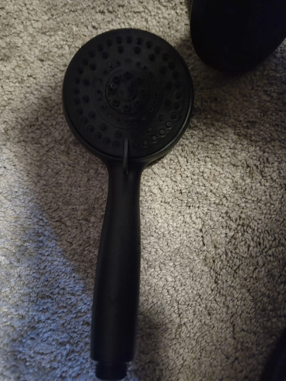 Matte Black Dual Shower Head Combo Set New Without Box